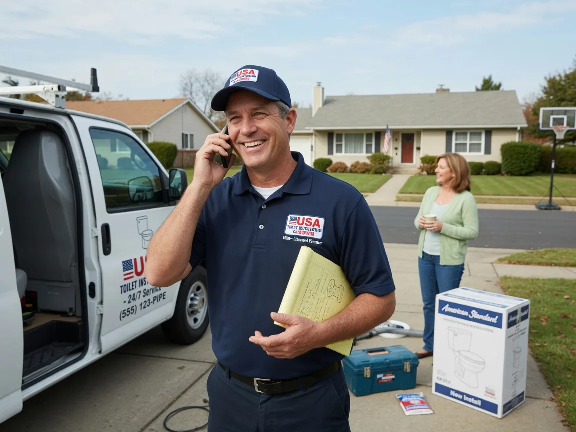 Toilet Installation Hathaway Pines, CA FAQs